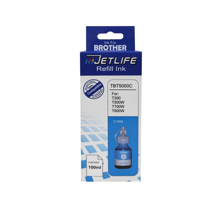 JETLIFE - Tinta Jet life Brother Cyan  Compatible