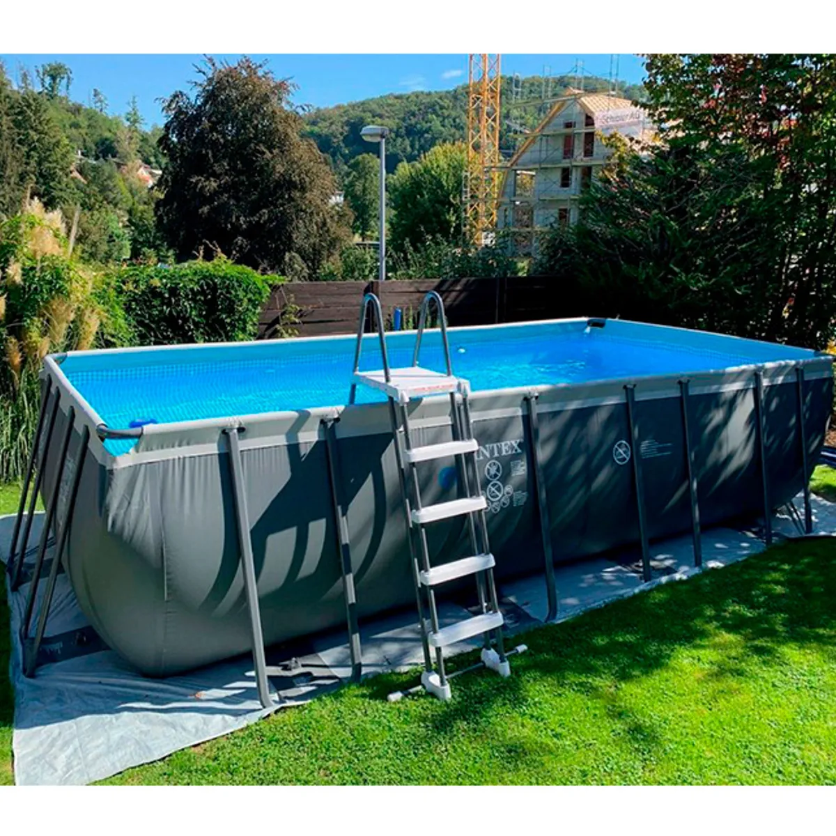 GENERICO - Piscina Estructural Intex 549x274x132 cfiltro de arena INTEX ULTRA XTR