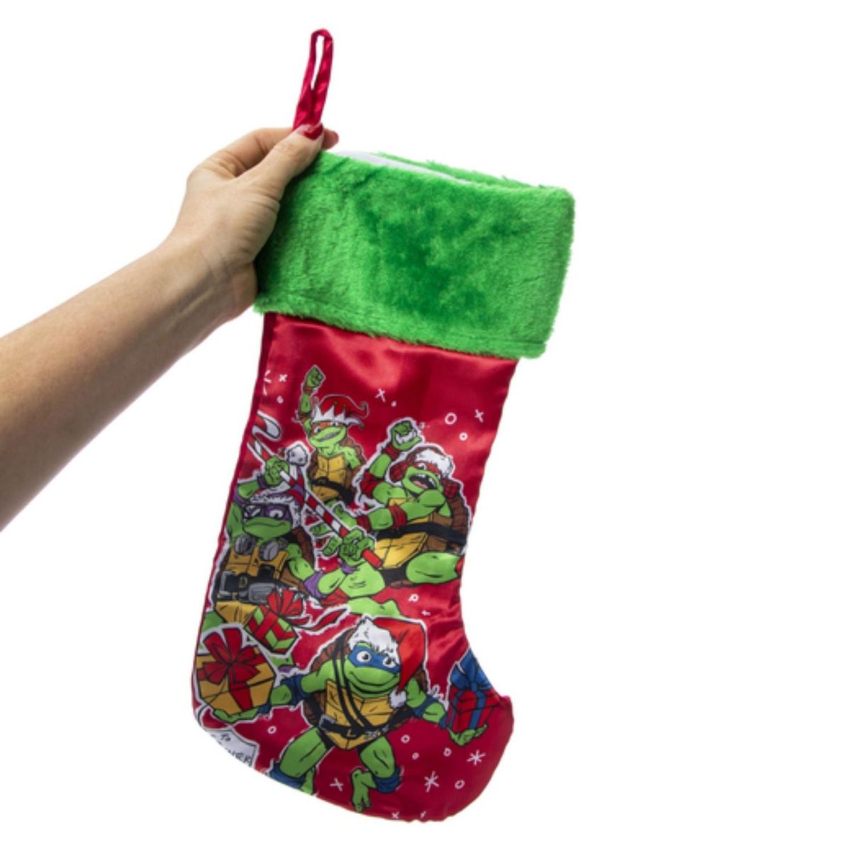 GENERICO - Bota Navideña Tortuninja Teenage Mutant Turttles