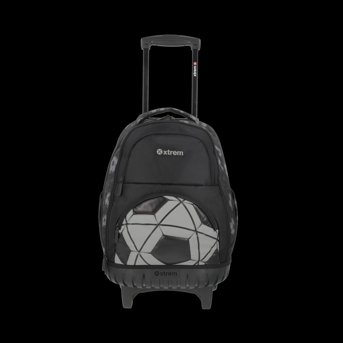 XTREM - Mochila Con Ruedas Cross 2.0 5Xt Black Football