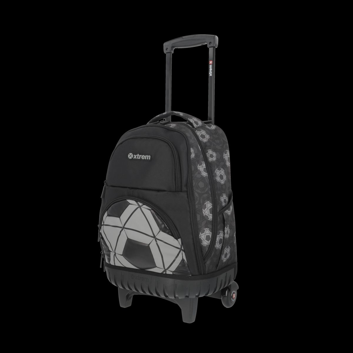 XTREM - Mochila Con Ruedas Cross 2.0 5Xt Black Football