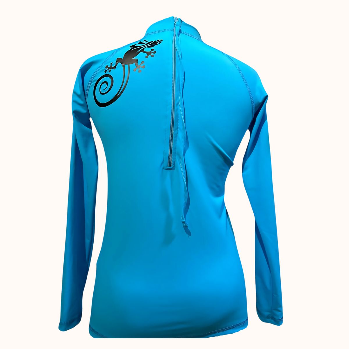 AQUA&MODA - LICRA CON PROTECCION UV AQUAMODA LAMMBB MUJER CON CIERRE BABY BLUE