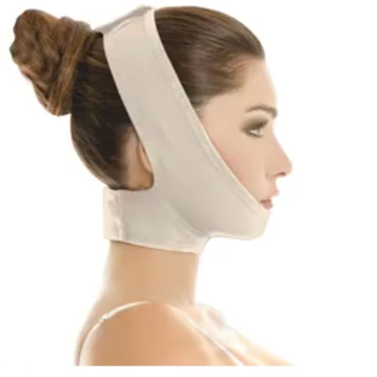 BRANSON - MENTONERA COLOR BEIGE CERRADA TALLA M