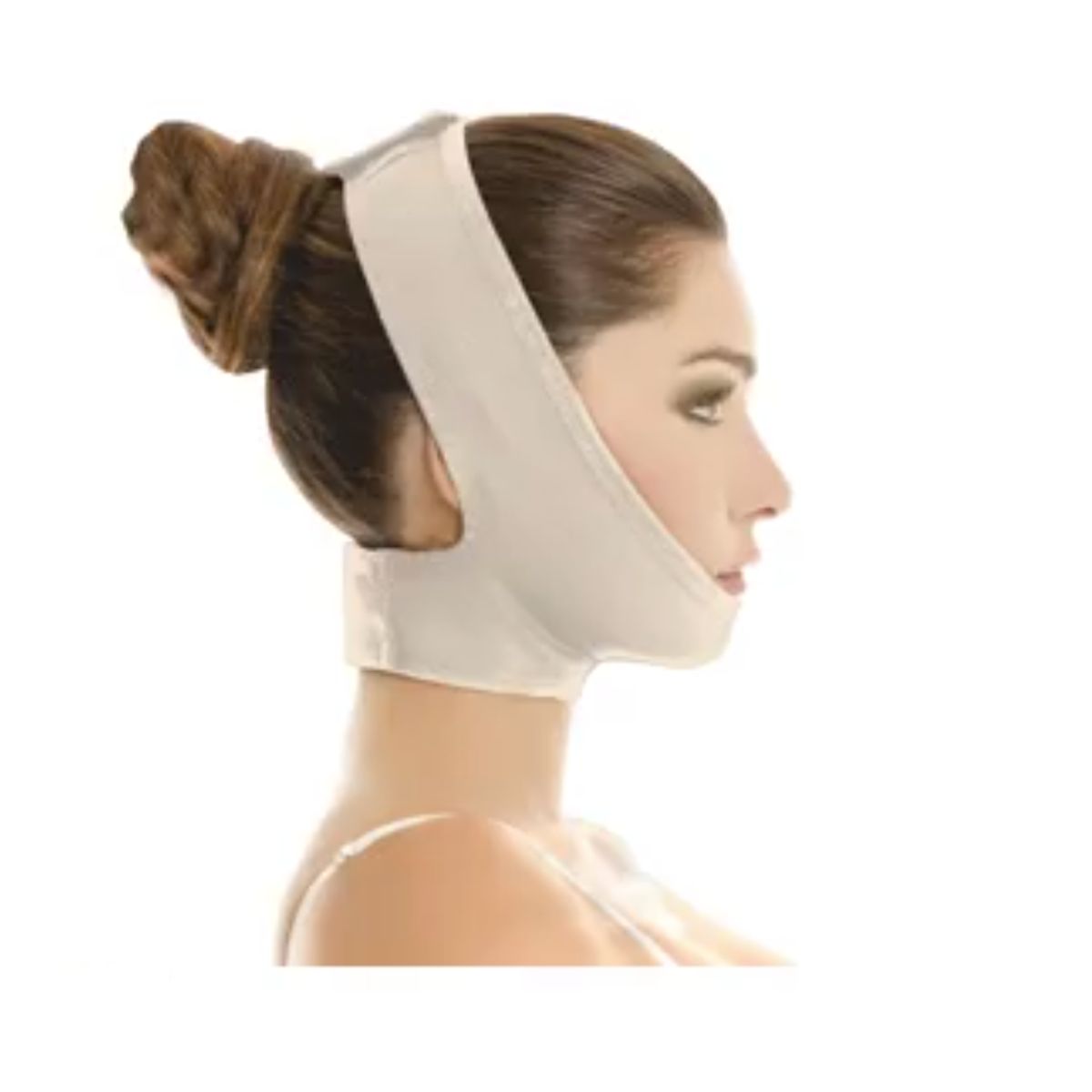 BRANSON - MENTONERA COLOR BEIGE CERRADA TALLA M