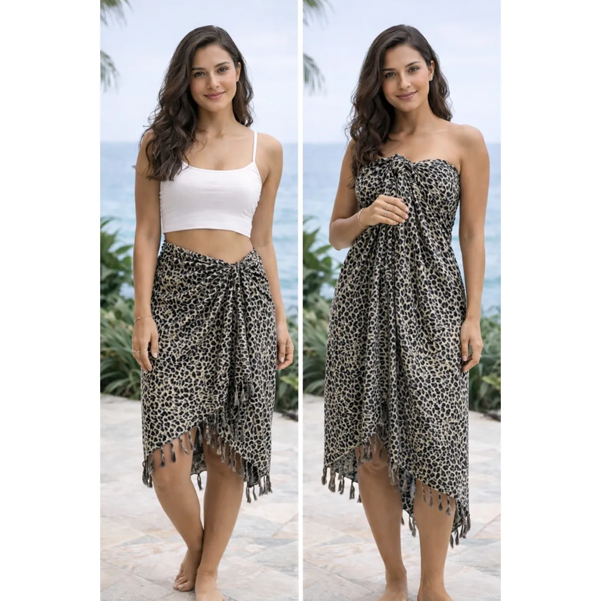 TOALLAS PERU DETALLES Y MAS - Pareo Bahía 100% algodón - Playa o Piscina