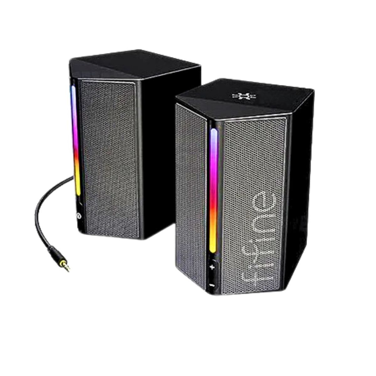 FIFINE - PARLANTE 2.0 FIFINE A20 - 3.5MM - USB - RGB - NEGRO