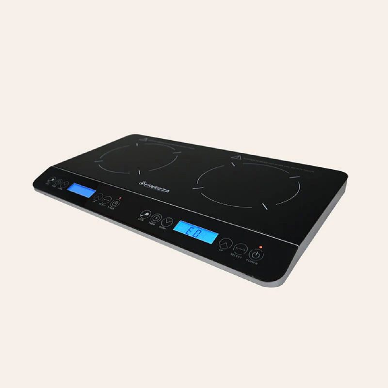 FINEZZA - Cocina de inducción - 2 hornillas FINEZZA FZ-310IN2 NEGRO