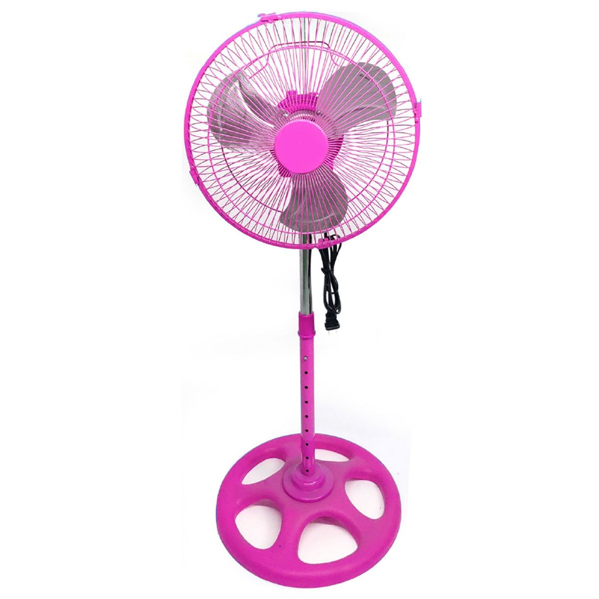 GENERICO - Ventilador Pedestal de 10" Rosado 60 Watts
