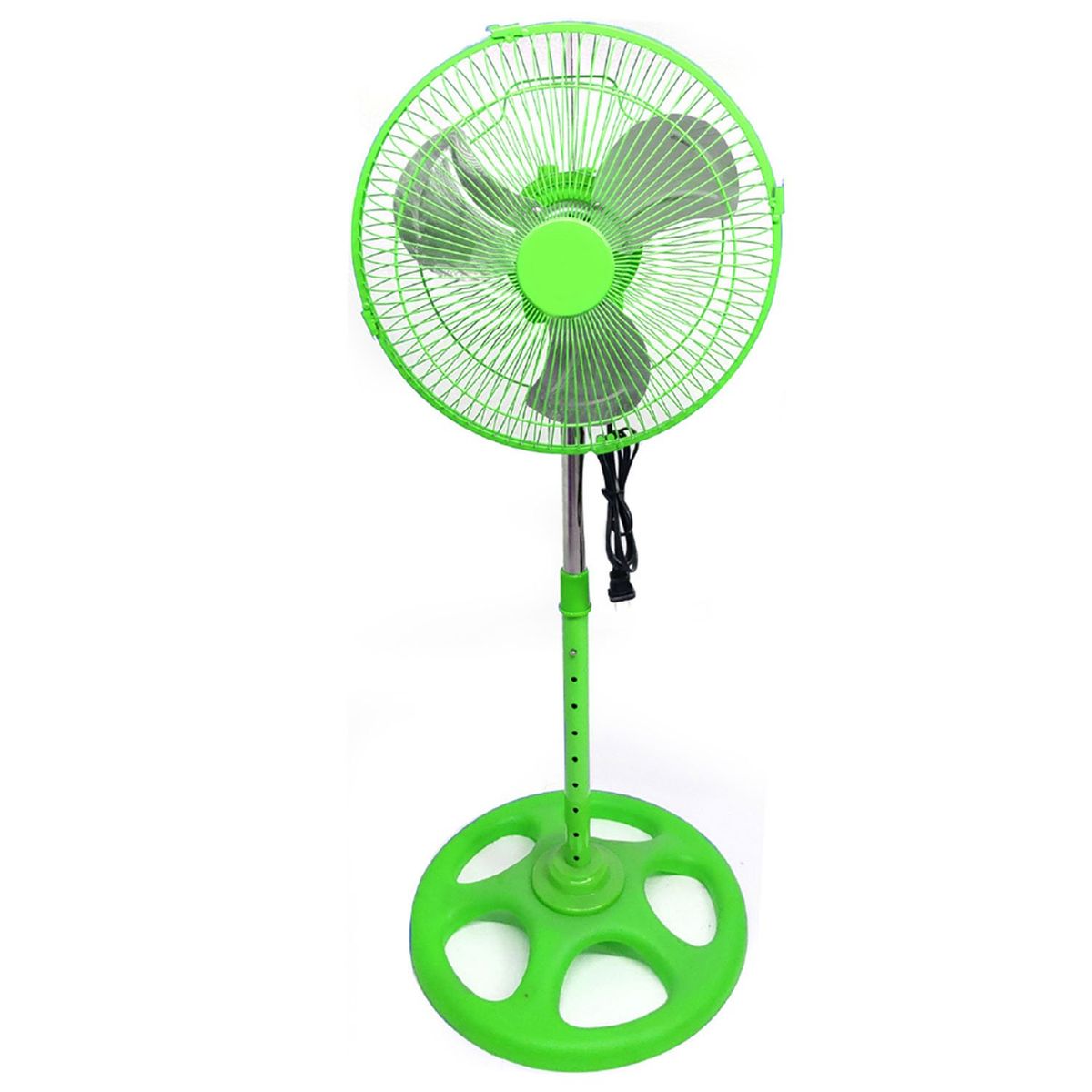 GENERICO - Ventilador Pedestal de 10" Verde 60 Watts