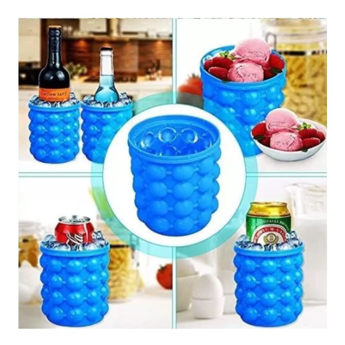 GENERICO - HIELERA ICE CUBE MAKER