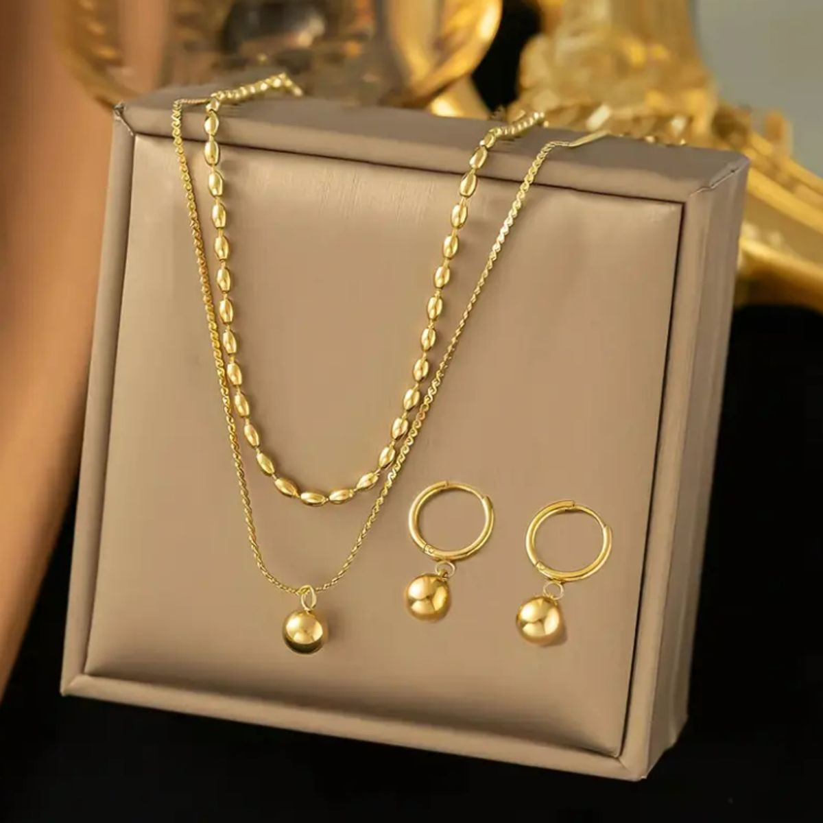 GENERICO - Set collar y accesorios para mujer