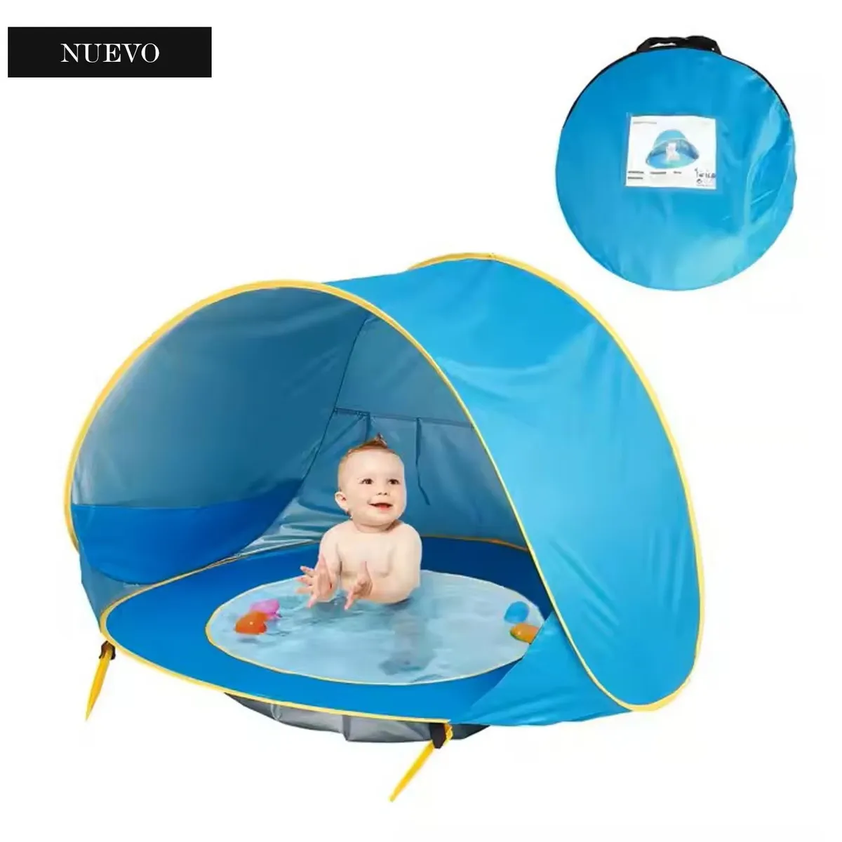GENERICO - Carpa para Bebes Con Piscina Azul