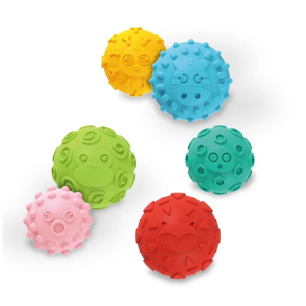 GENERICO - Juguete Sensorial Pelotas Texturizadas para Bebés