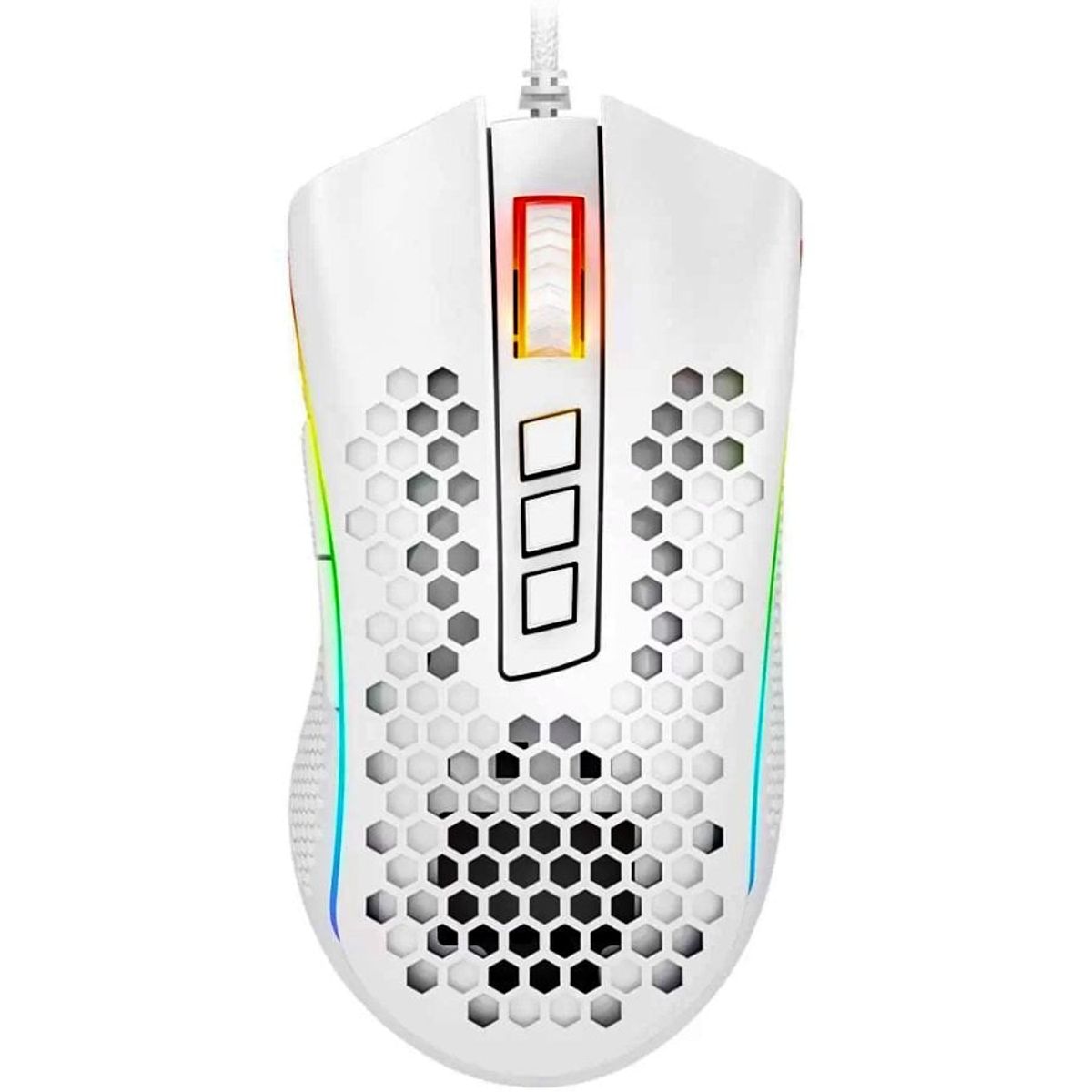 REDRAGON - Mouse Redragon STORM ELITE M988W-RGB WHITE