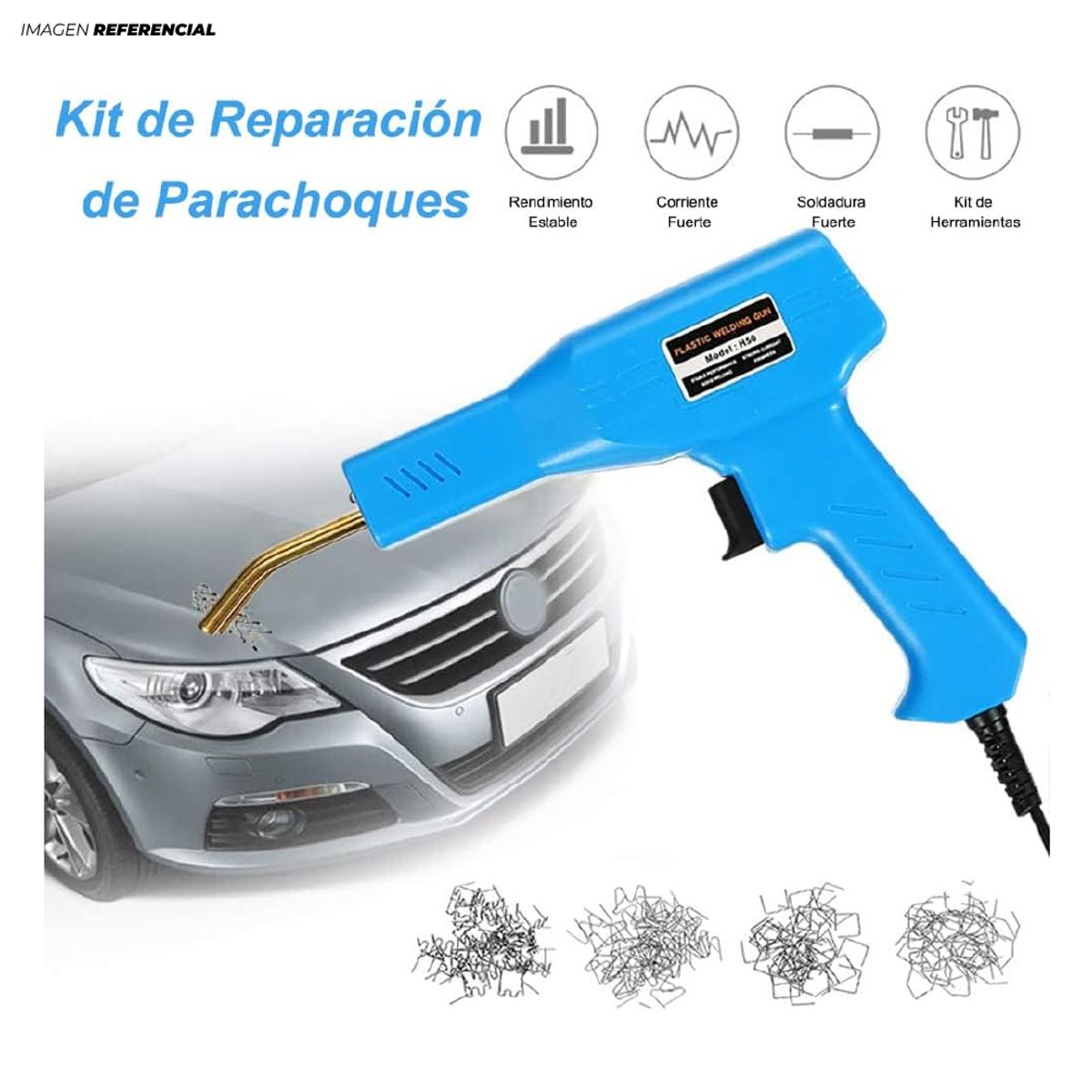 GENERICO - Pistola de Soldar Soldadura para todo tipo de plástico de 50W