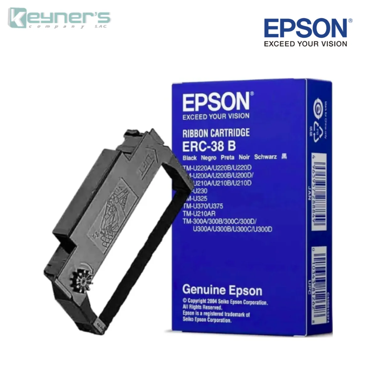 EPSON - CINTA EPSON ERC-38B NEGRO TMU200370375