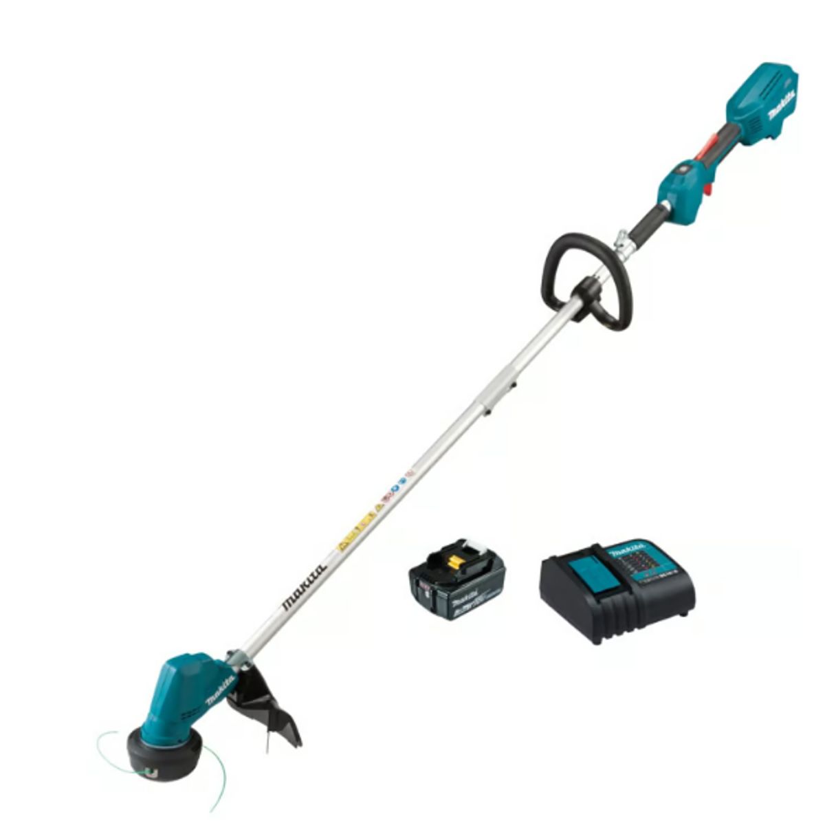 MAKITA - DESBROZADORA INAL. 18V INC 01 BAT 3AH Y CARGADOR MAKITA DUR192LSF