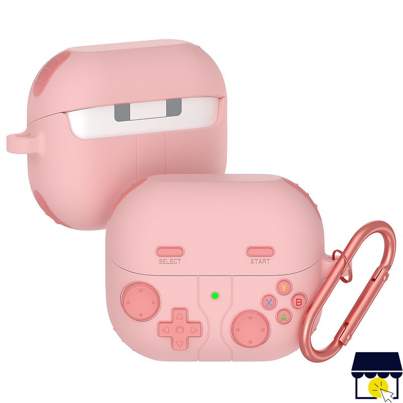 GENERICO - Case funda de silicona para Galaxy Buds 3 / 3 Pro - Rosa