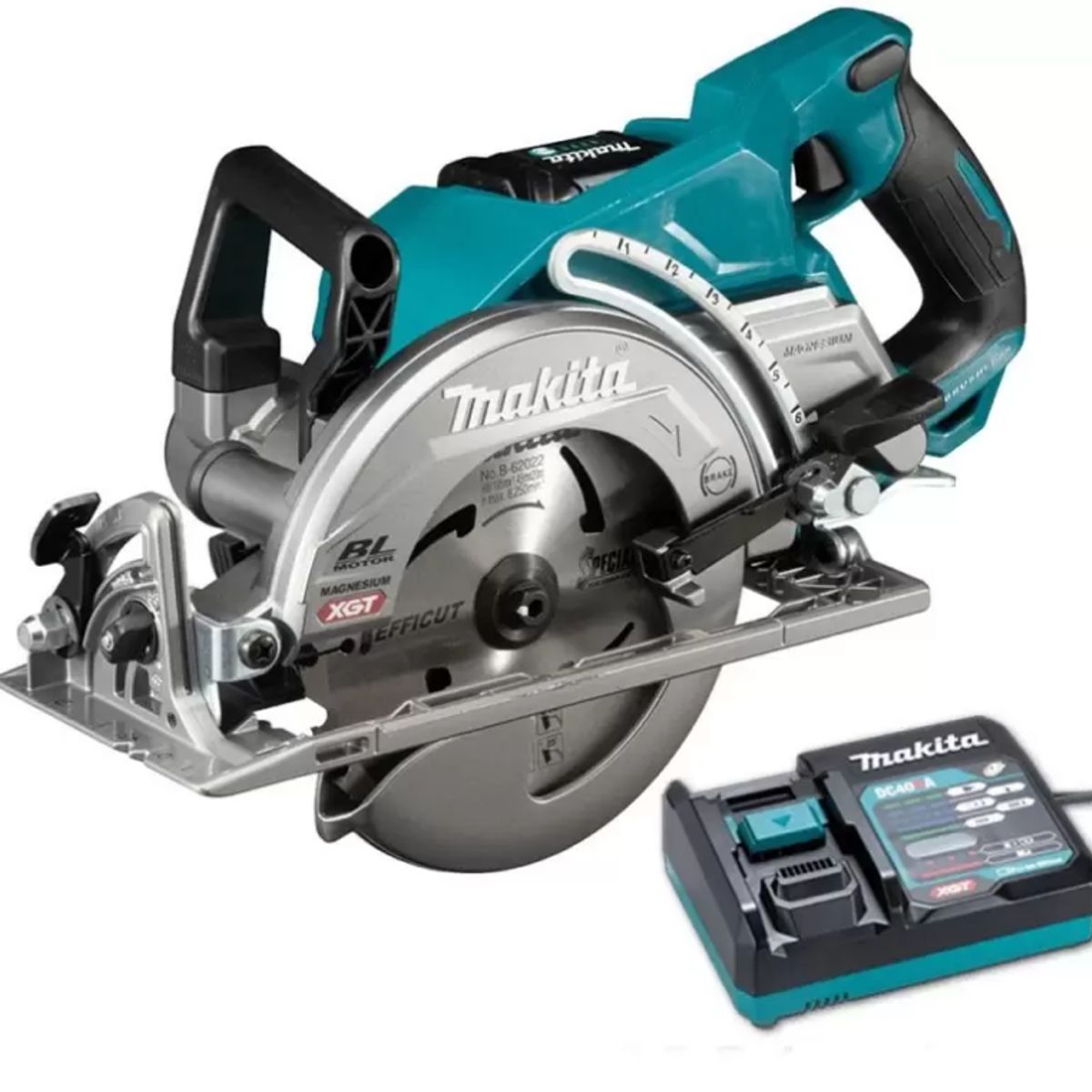 MAKITA - Sierra Circular 7 1/4" 40V  XPT - BL - ADT - XGT 1 Bat 4.0AH Makita RS001GM101