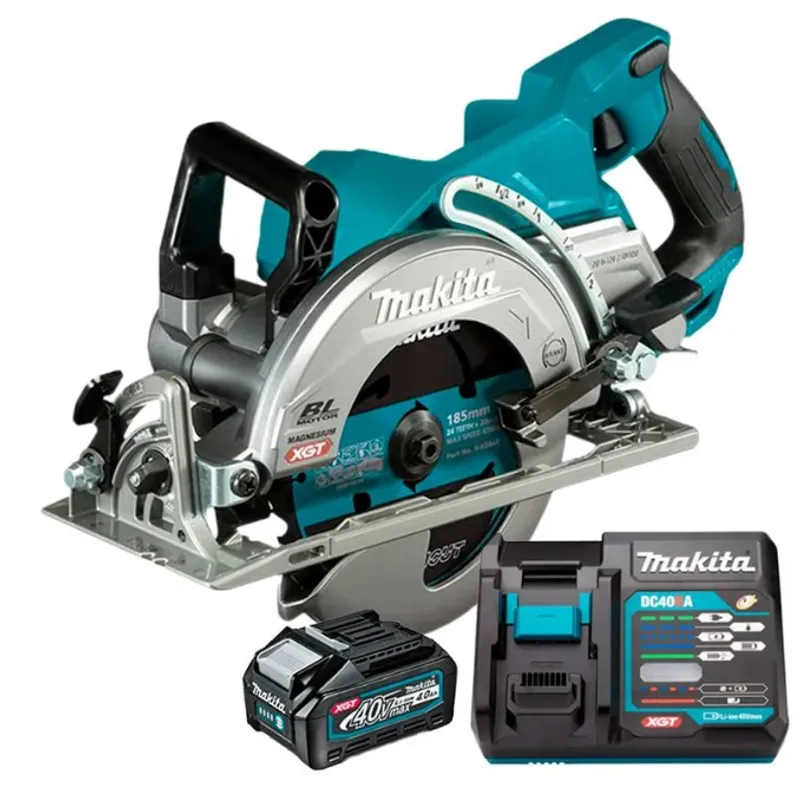 MAKITA - Sierra Circular 7 1/4" 40V  XPT - BL - ADT - XGT 1 Bat 4.0AH Makita RS001GM101