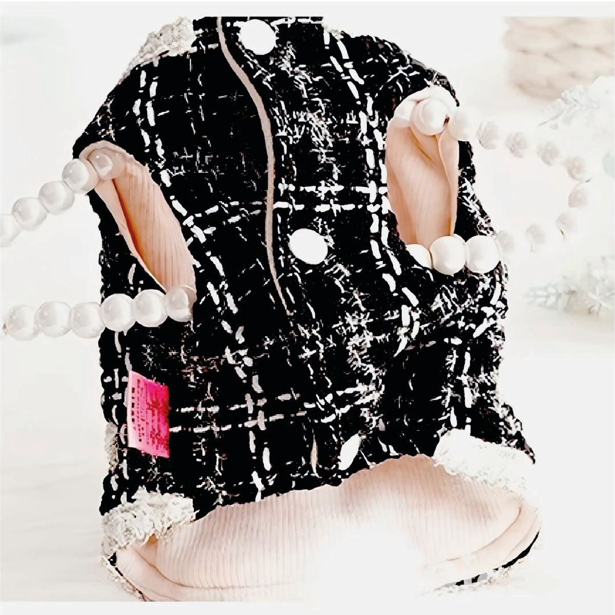 S&T - Ropa Para Perros Vestido Elegante Negro - Talla M