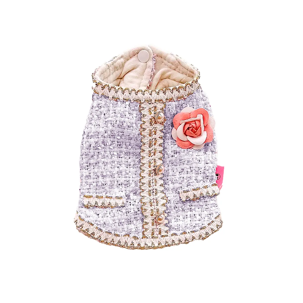 S&T - Ropa Para Perros Vestido Elegante Lila - Talla XL