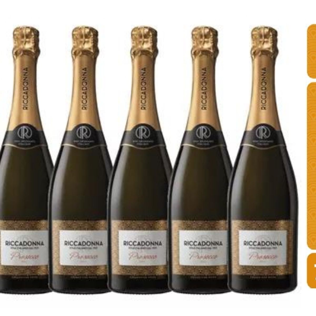 RICCADONNA - Espumante Riccadonna Prosecco 750ml - 6 UND