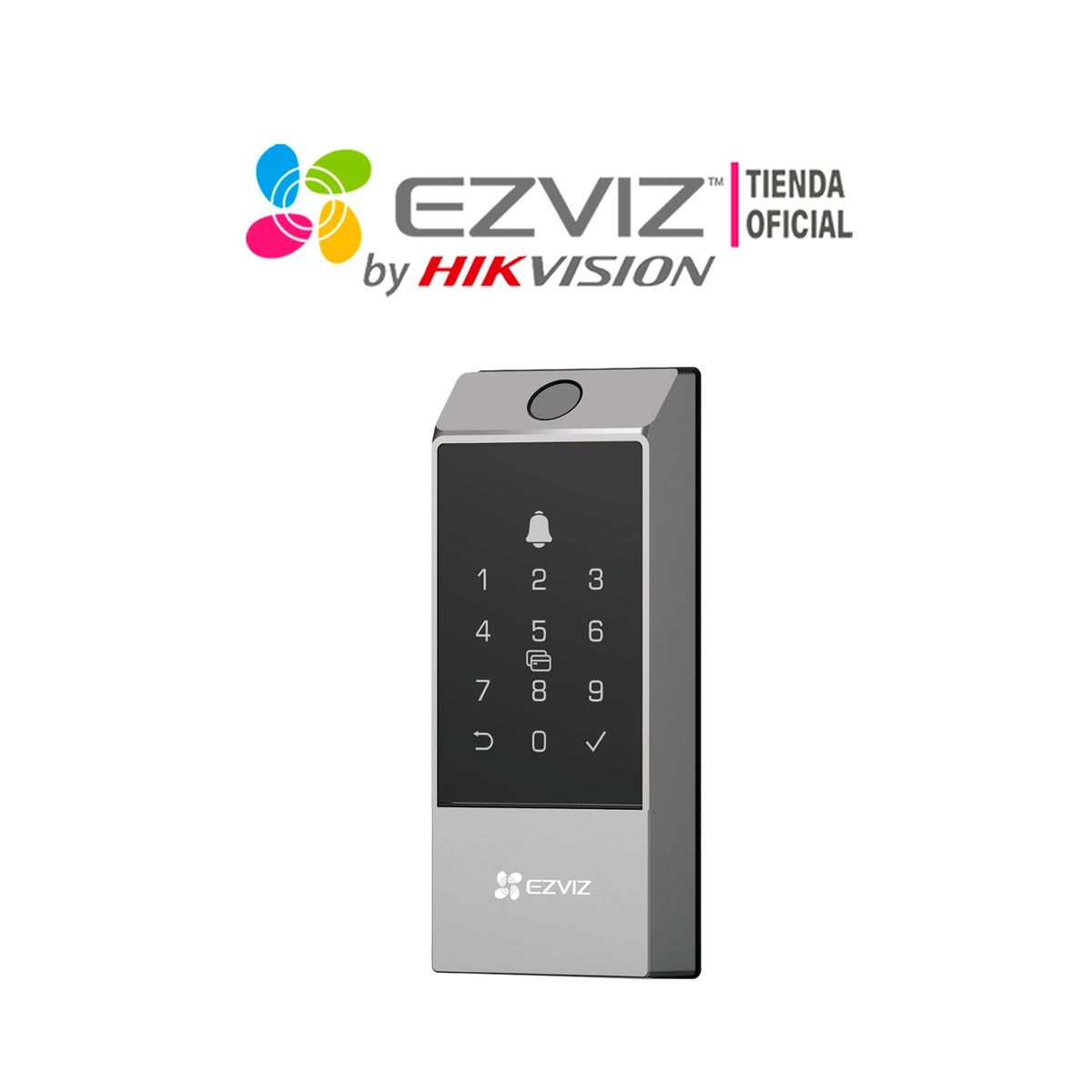 EZVIZ - Cerradura DL04 PRO Ezviz Smart Desbloqueo Remoto y Huella Bateria IP54