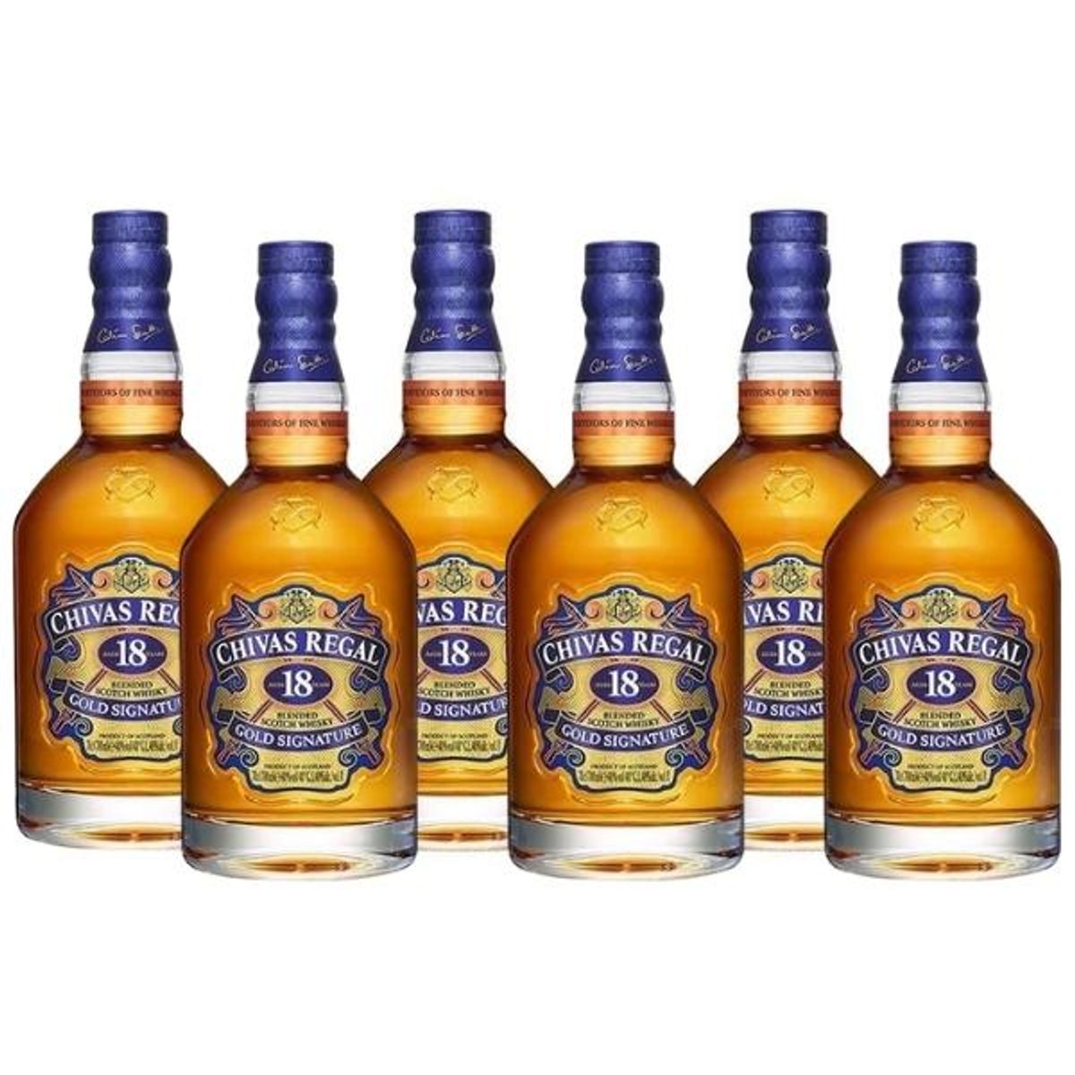 CHIVAS REGAL - Whisky Chivas Regal 18 años 700ml - 6 UND