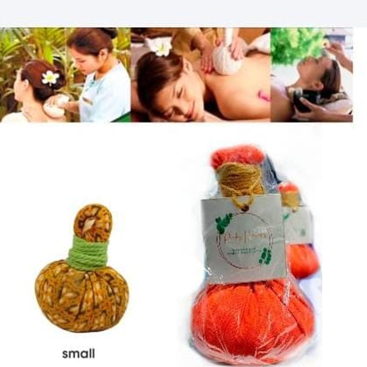 GENERICO - bolas de compresa de hierbas de spa natural