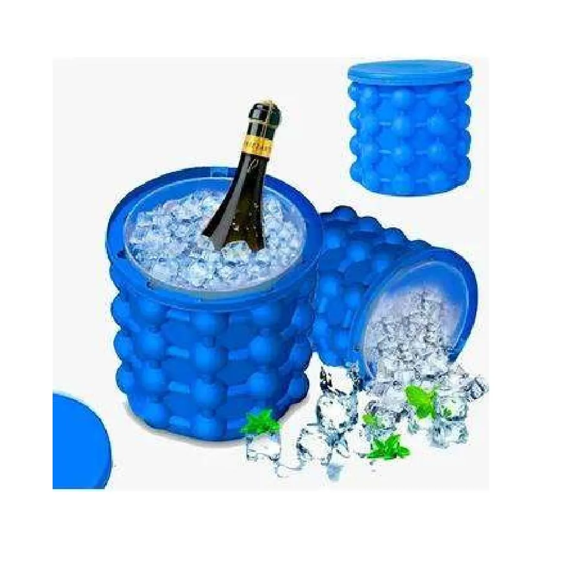 GENERICO - Cubeta de Hielo de Silicona - Multiusos Ice Cube