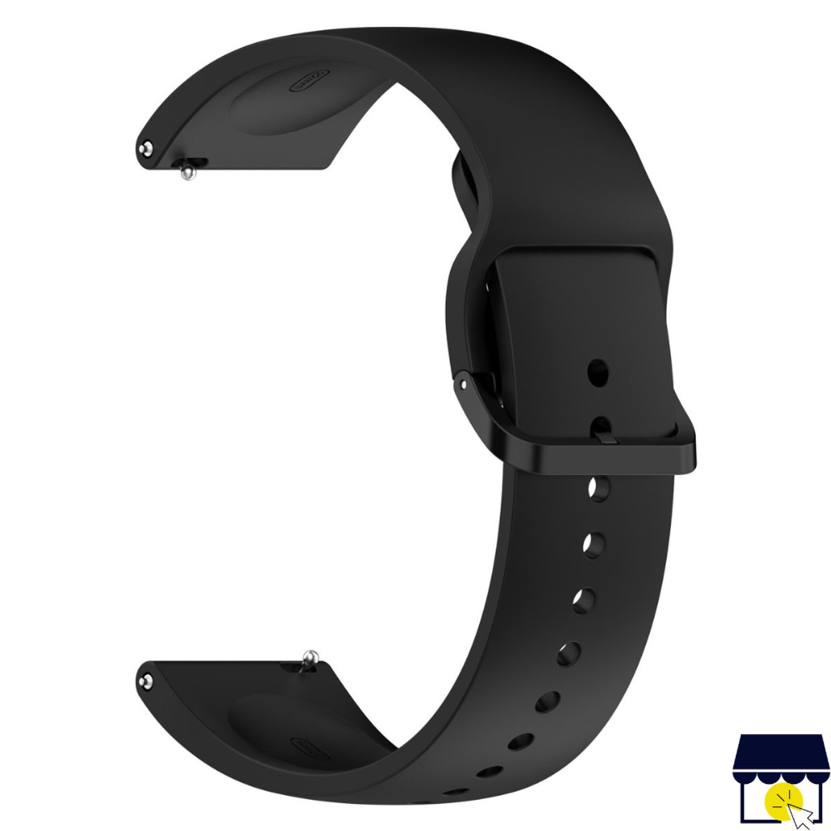 GENERICO - Correa de silicona para Xiaomi Redmi Watch 5 Lite / Active - NEGRO