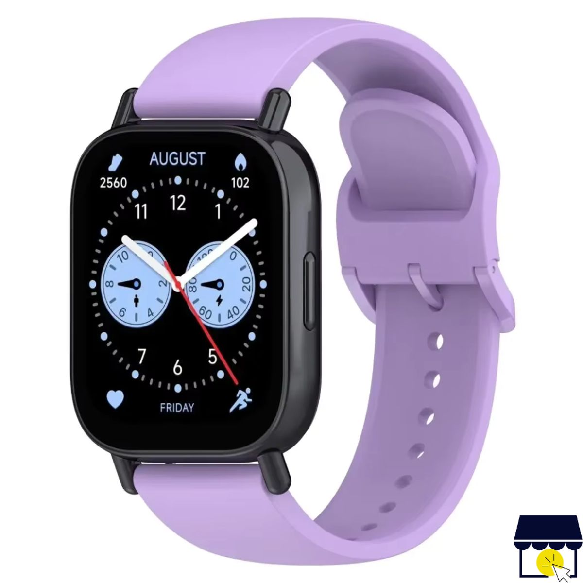 GENERICO - Correa de silicona para Xiaomi Redmi Watch 5 Lite / Active - LILA