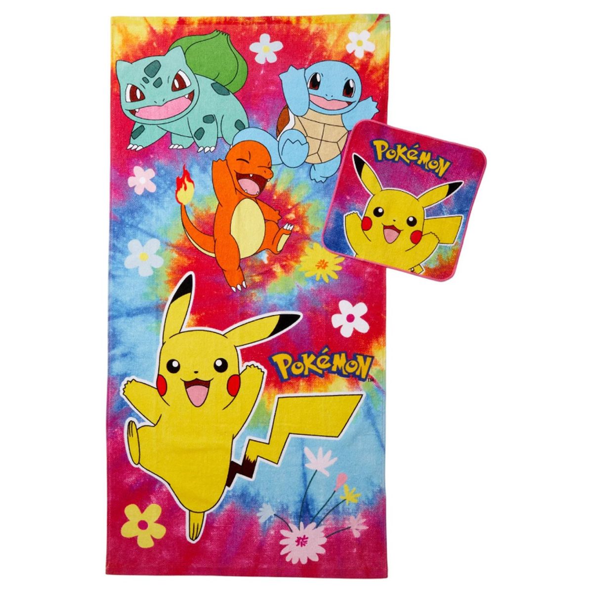 POKEMON - Toalla Pokemon Kanto Incluye Toalla de Mano