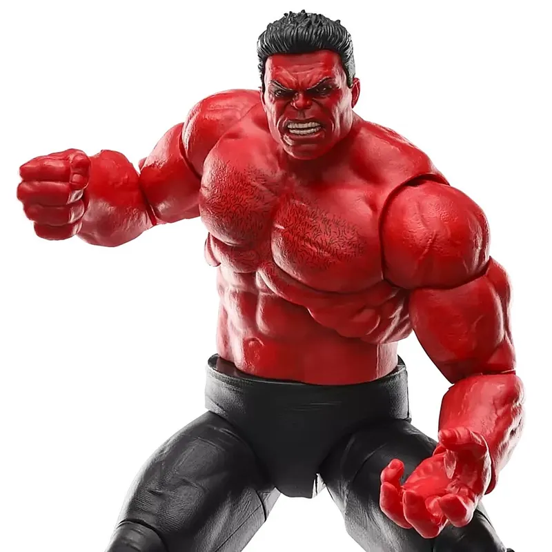MARVEL - Capitan America Marvel Legends Red Hulk Deluxe