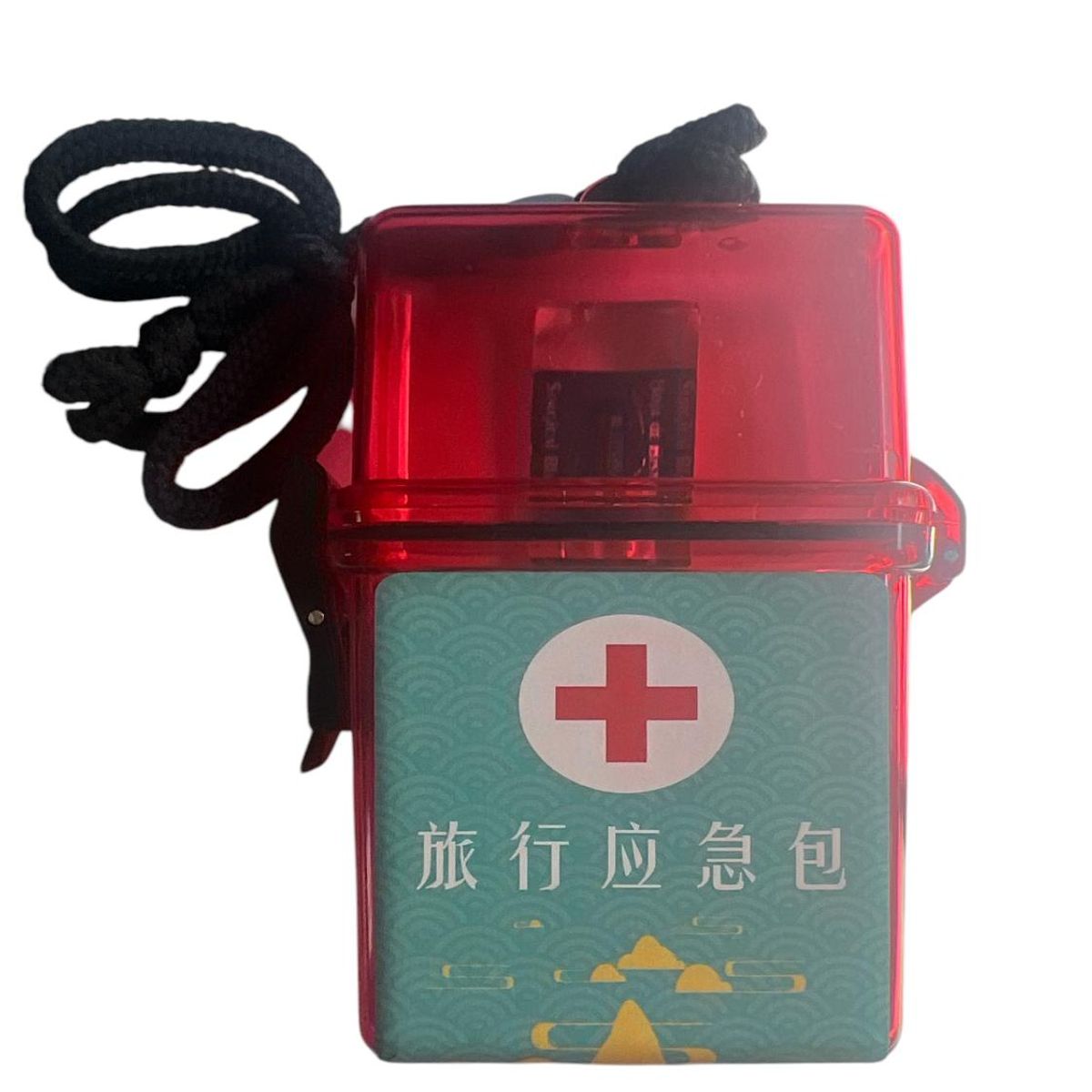 GENERICO - Kit de primeros auxilios para 2 personas waterproof 17 pcs