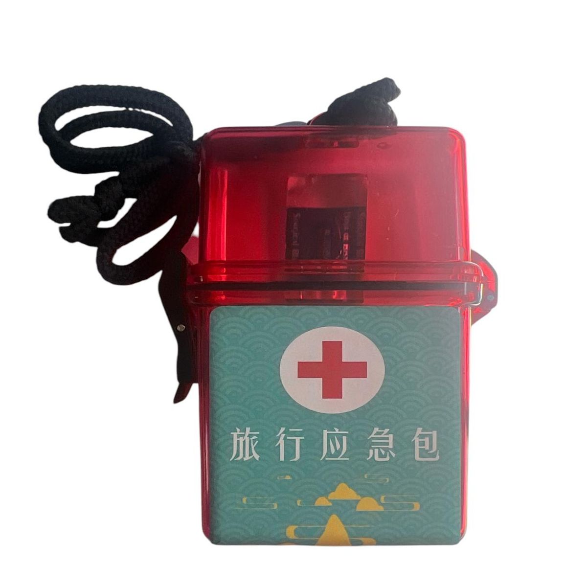 GENERICO - Kit de primeros auxilios para 2 personas waterproof 17 pcs