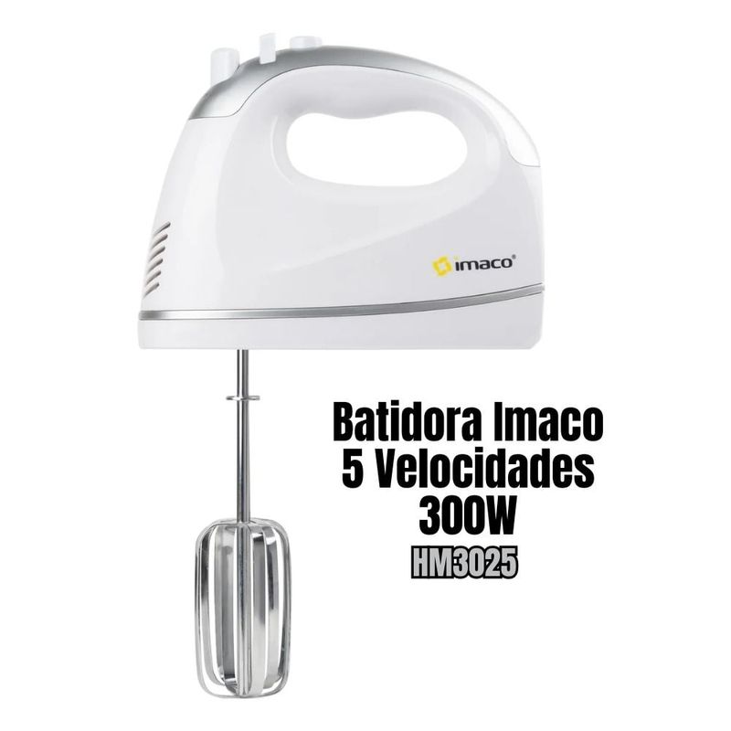 IMACO - Batidora Imaco de Mano 300W - Blanco