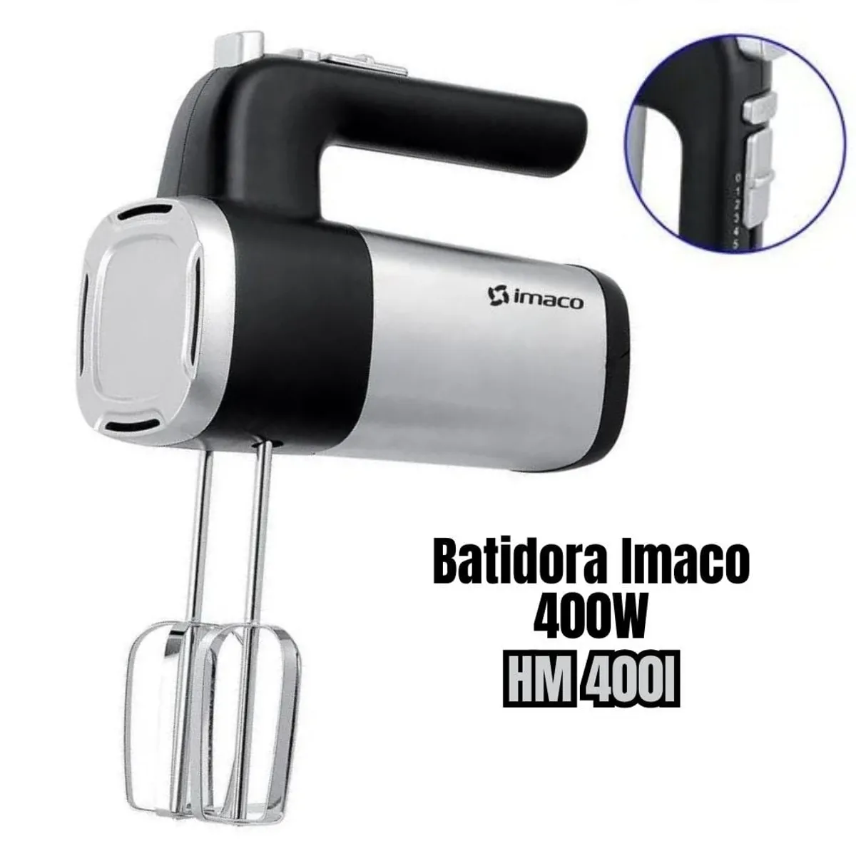 IMACO - Batidora de Mano Imaco 400W- Cromada