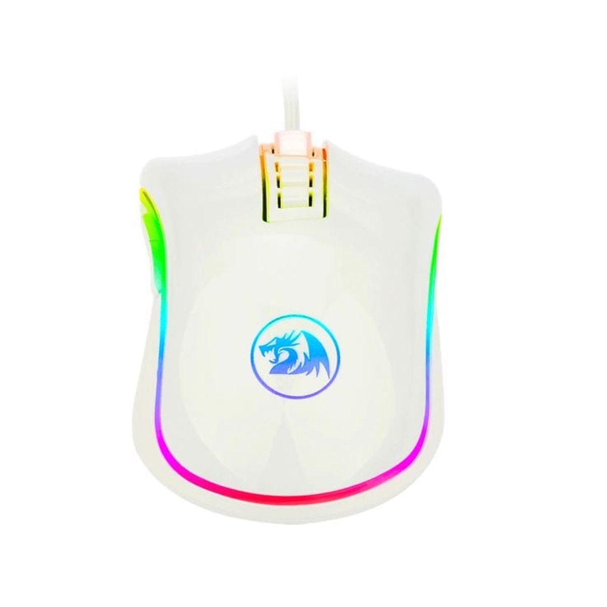REDRAGON - Mouse Redragon Cobra White M711W 10000 DPI RGB