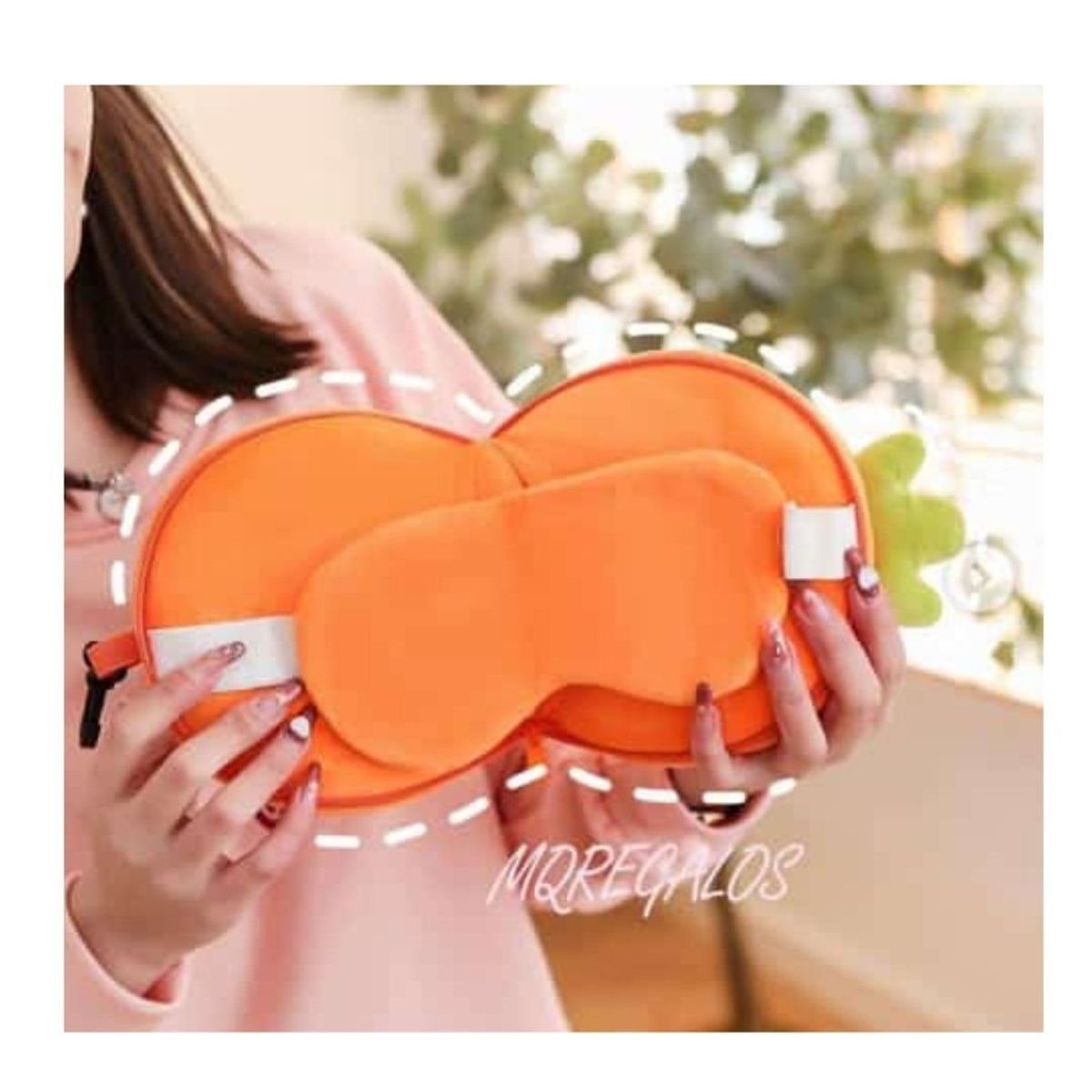 GENERICO - ALMOHADA CON ANTIFAZ DE VIAJE