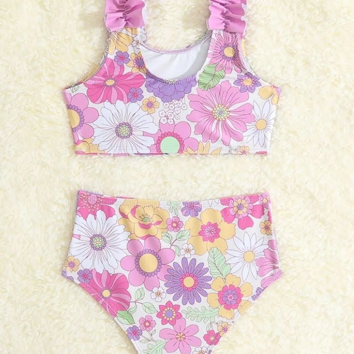 GENERICO - Ropa de Baño Flores Rosadas