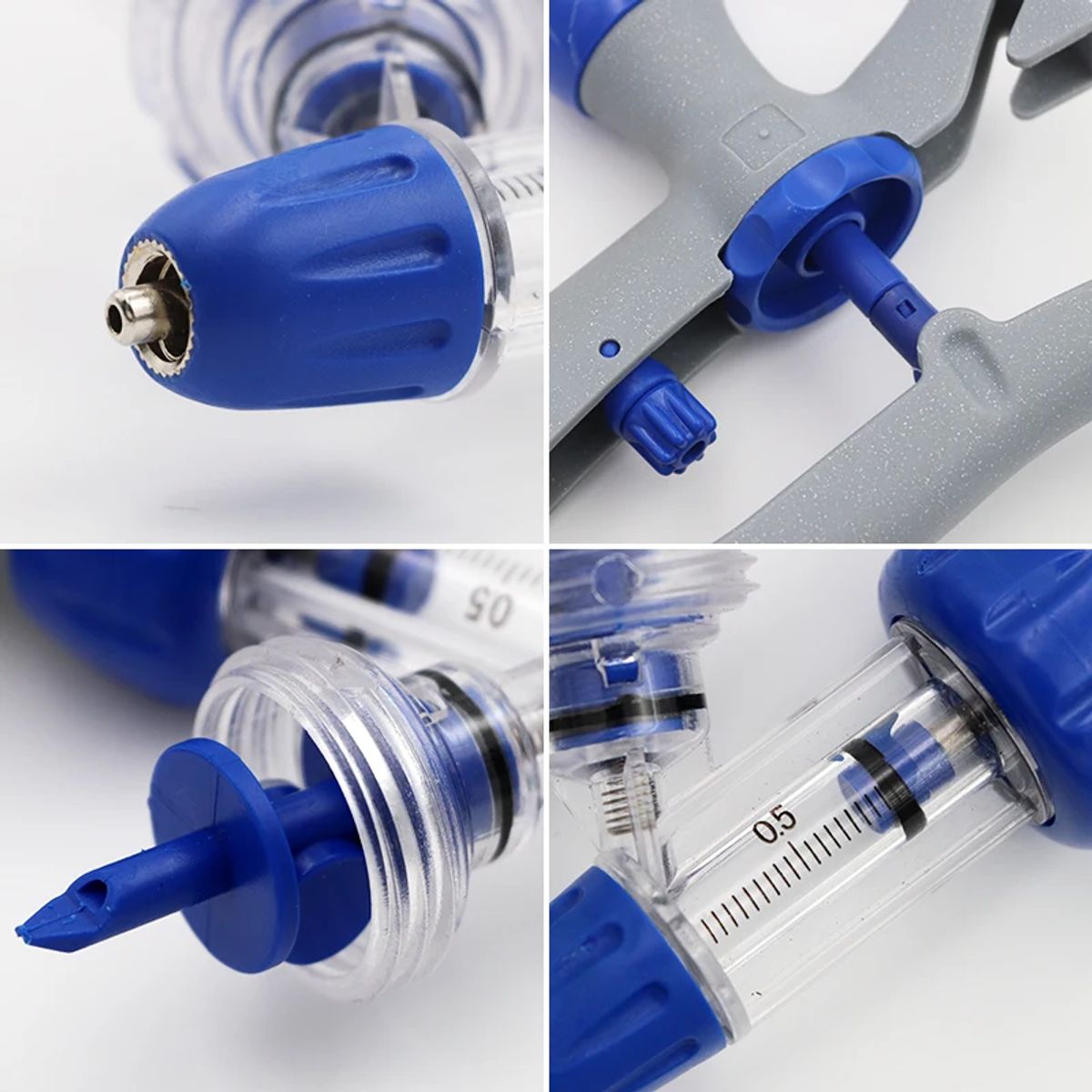 JERINGA DOSIFICADORA CONTINUA 5ML - INYECTOR VETERINARIO, marca GENERICO - Foto Principal