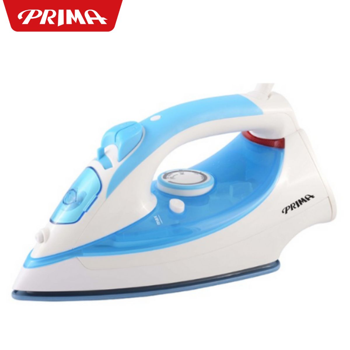 PRIMA - Plancha a Vapor Prima Con Base Cerámica Celeste YPF-6503-C