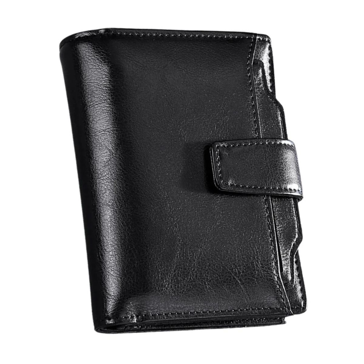 ARMUZ - Billetera de Cuero Vacuno Aldebarán 3523 con RFID. Mujer