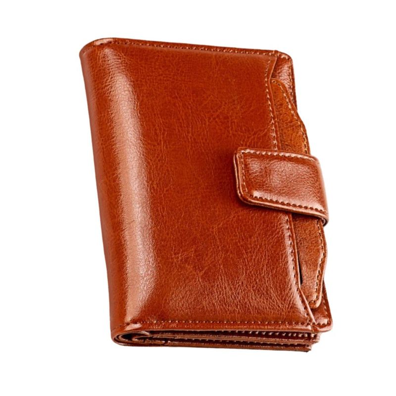 ARMUZ - Billetera de Cuero Vacuno Aldebarán 3523 con RFID. Mujer