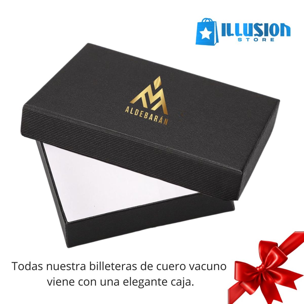 ALDEBARAN - Billetera de Cuero Vacuno Aldebarán 3523 con RFID. Mujer