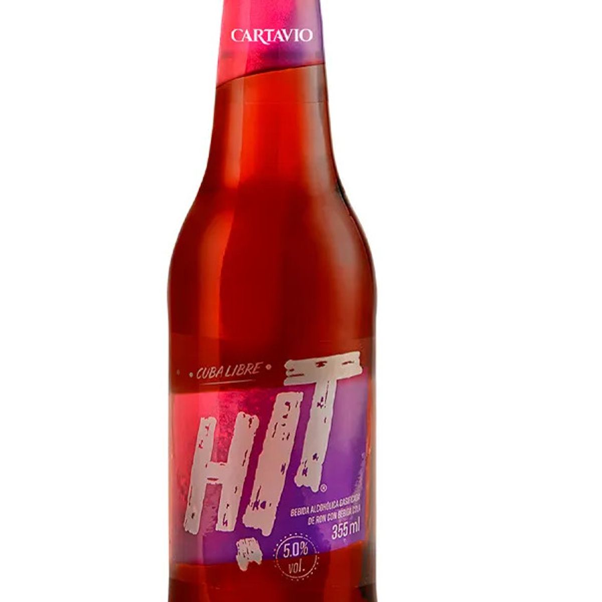 CARTAVIO - Hit Cuba Libre Botella 355ml - 24 UND