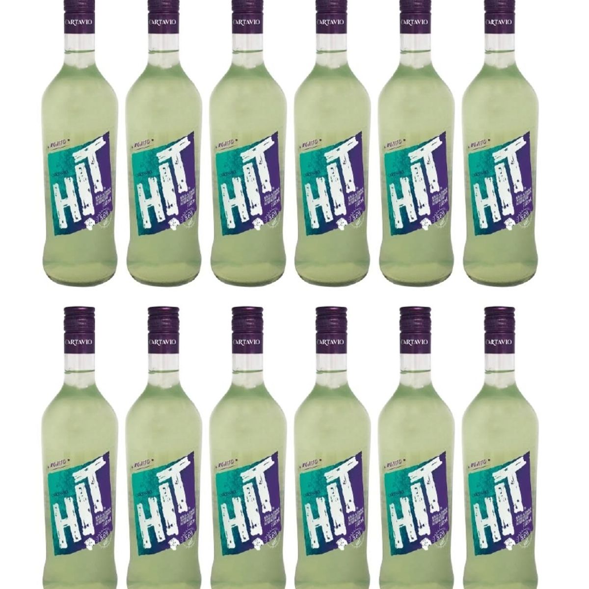 CARTAVIO - Hit Mojito Botella 700 ml - 12 UND