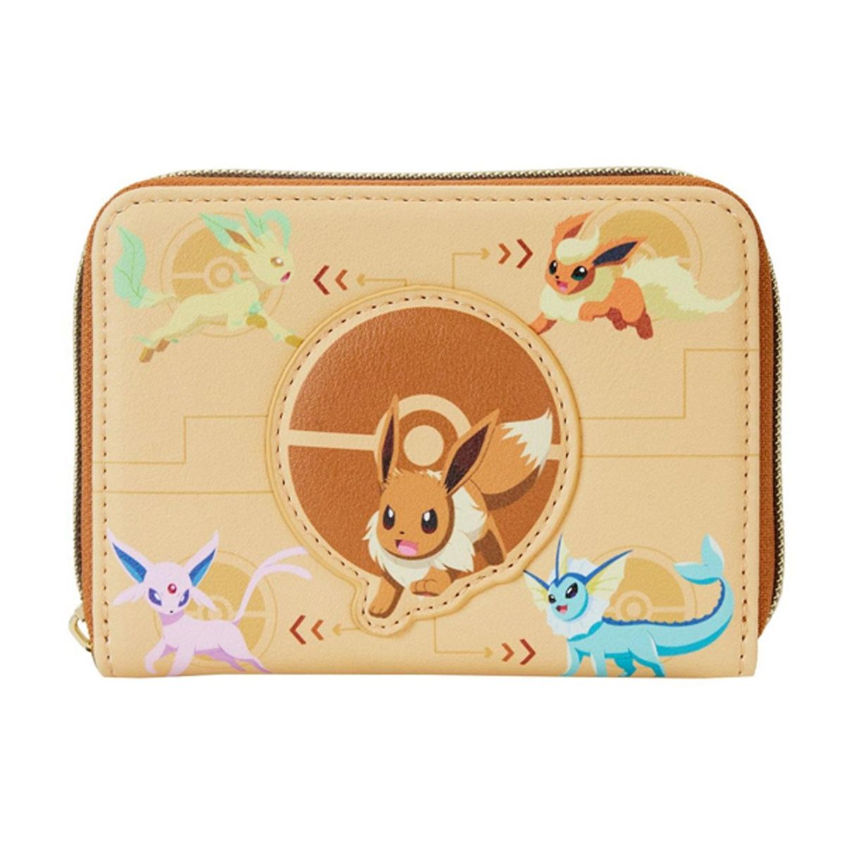 POKEMON - Pokemon Loungefly Billetera Eevee y Evoluciones